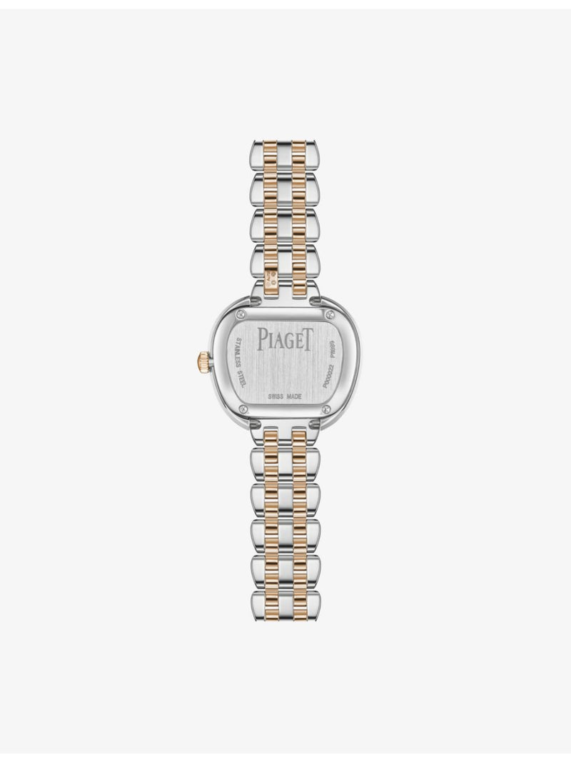 Piaget Sixtie rose-gold and stainless-steel quartz watch 29mm (British brand)