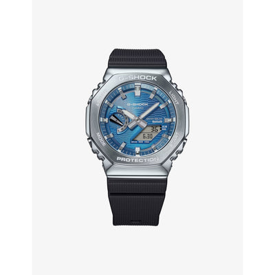 selfridges Casio G-SHOCK GBM-2100A-2BER Stainless-Steel and Resin Quartz Watch- Buy online at McGrocer