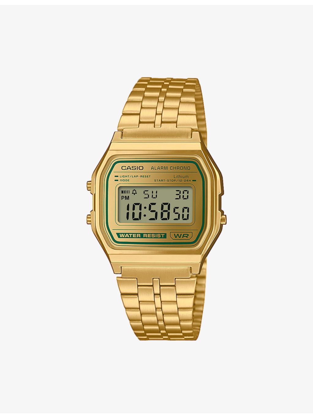 Casio vintage stainless-steel and resin quartz watch, imported from the UK
