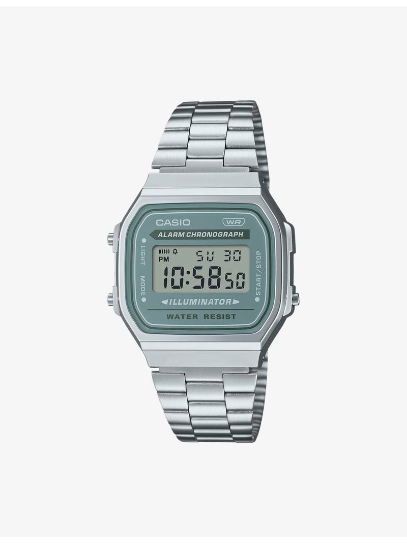 Casio A168WA-3AYES vintage quartz watch (British brand)