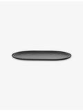 Alessi Pleats steel tray polished oval, UK version