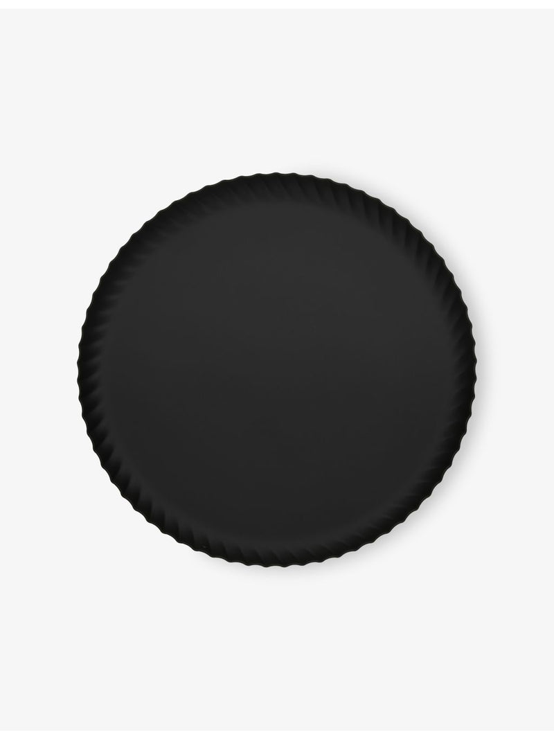 Alessi small round steel tray 23cm - British product