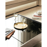 Alessi Pleats small stainless steel tray 23cm - British product