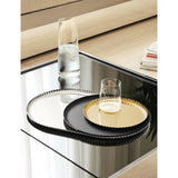 Alessi Pleats small stainless steel tray 23cm - British product