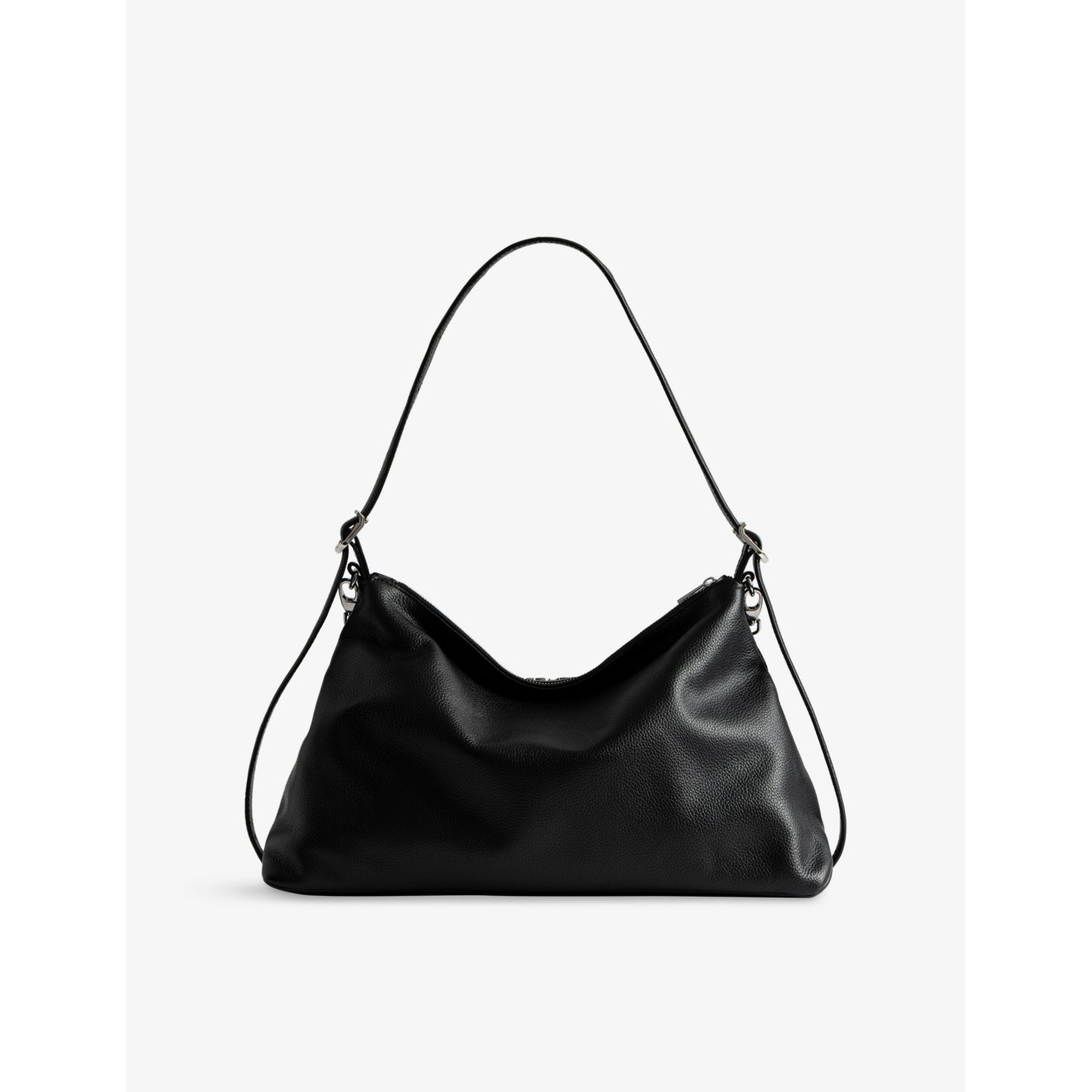 Zadig&Voltaire Jim leather shoulder bag with chain strap - British product