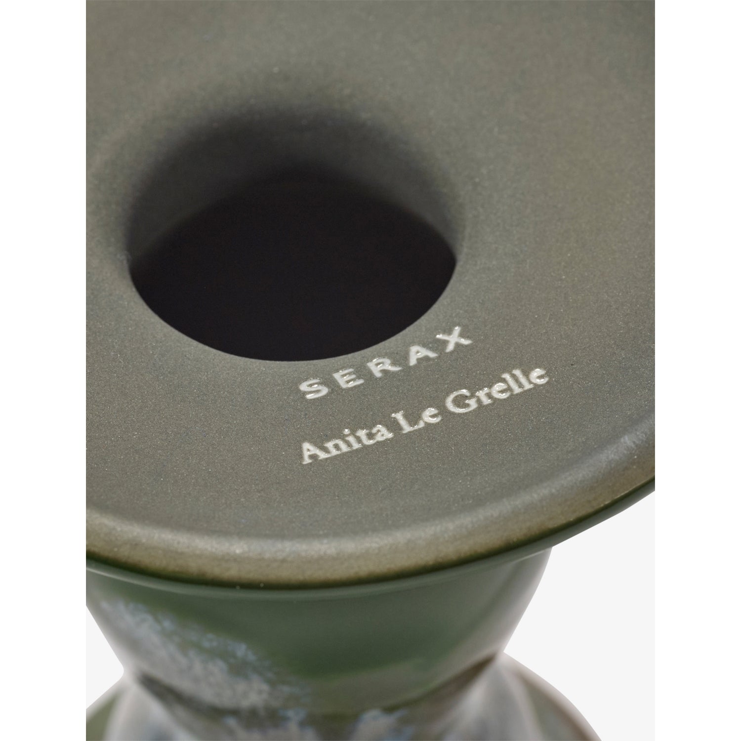 Serax Terres de Rêves ceramic candle holder 10.5cm (British brand)