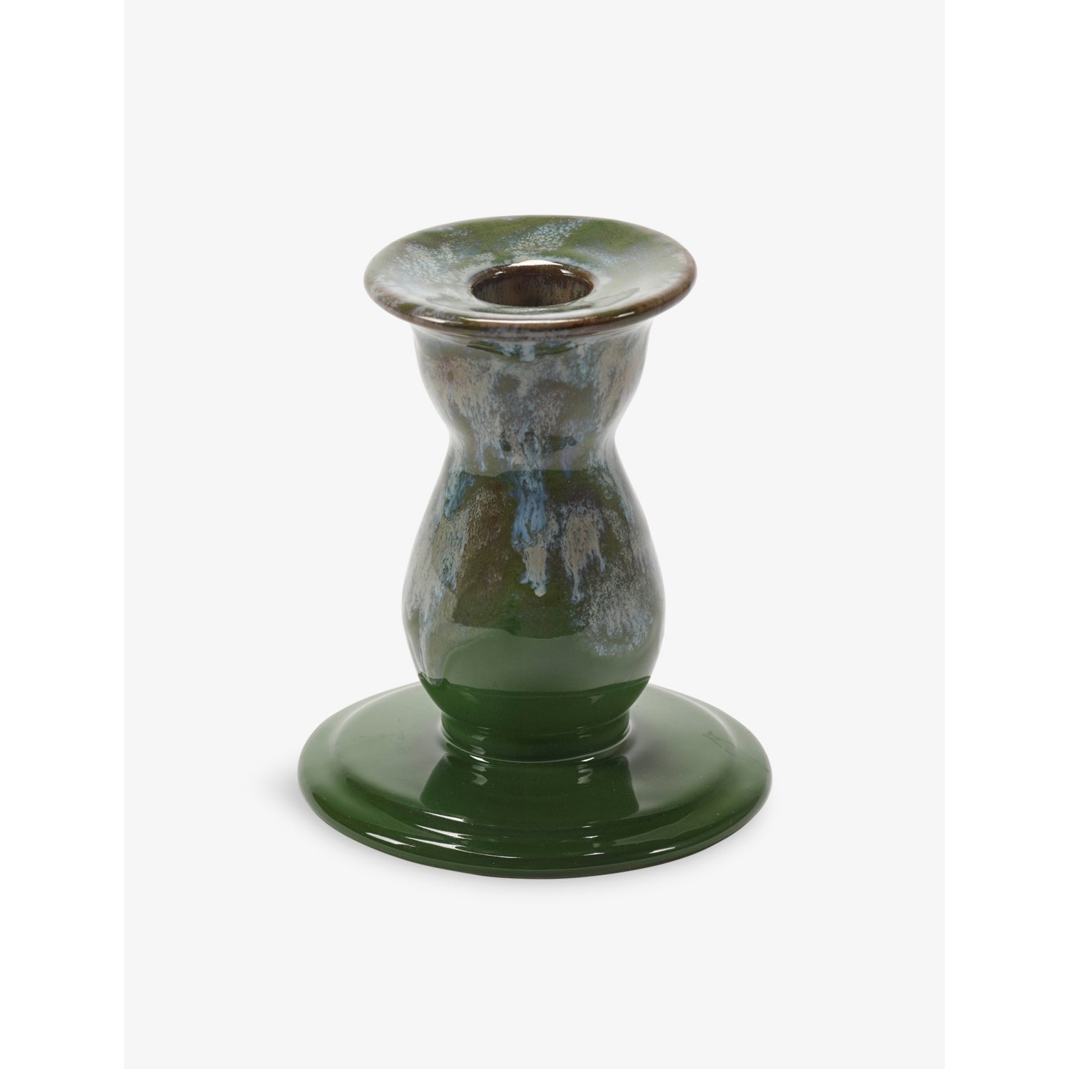 Terres de Rêves Ceramic Candle Holder 10.5cm - BLUE