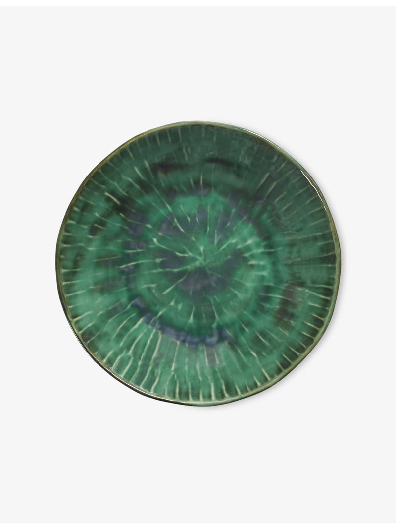Serax stoneware serving plate Verde Lanza 22cm, UK version
