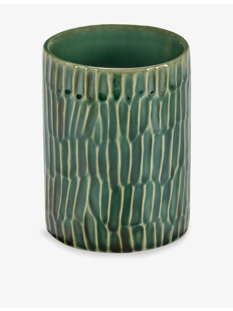 Serax Lanza stoneware vase 11cm, imported from the UK