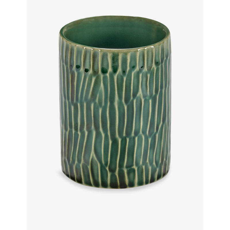 Serax Lanza stoneware vase 11cm, imported from the UK