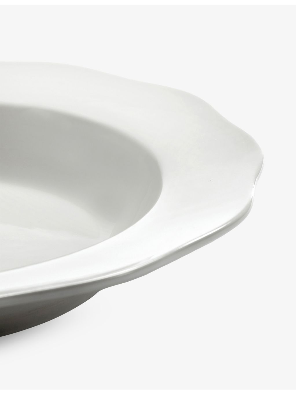 Serax Silhouette porcelain pasta plate 22cm - British product