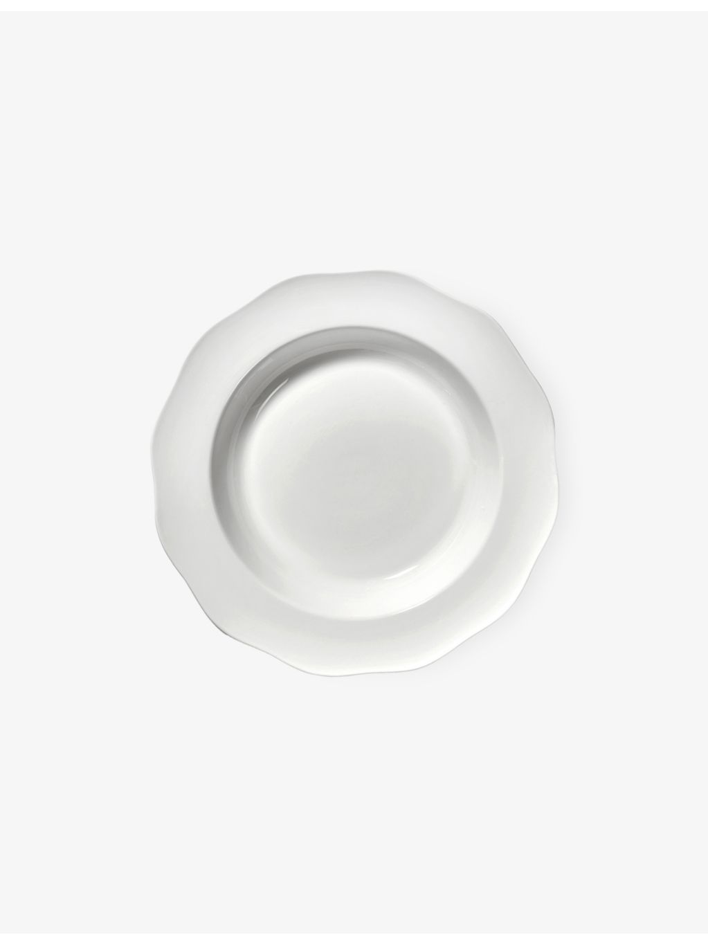 Serax Silhouette porcelain pasta plate 22cm - British product
