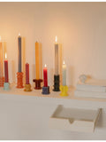 Serax Molly stoneware candle holders 6.5cm set of three, UK version