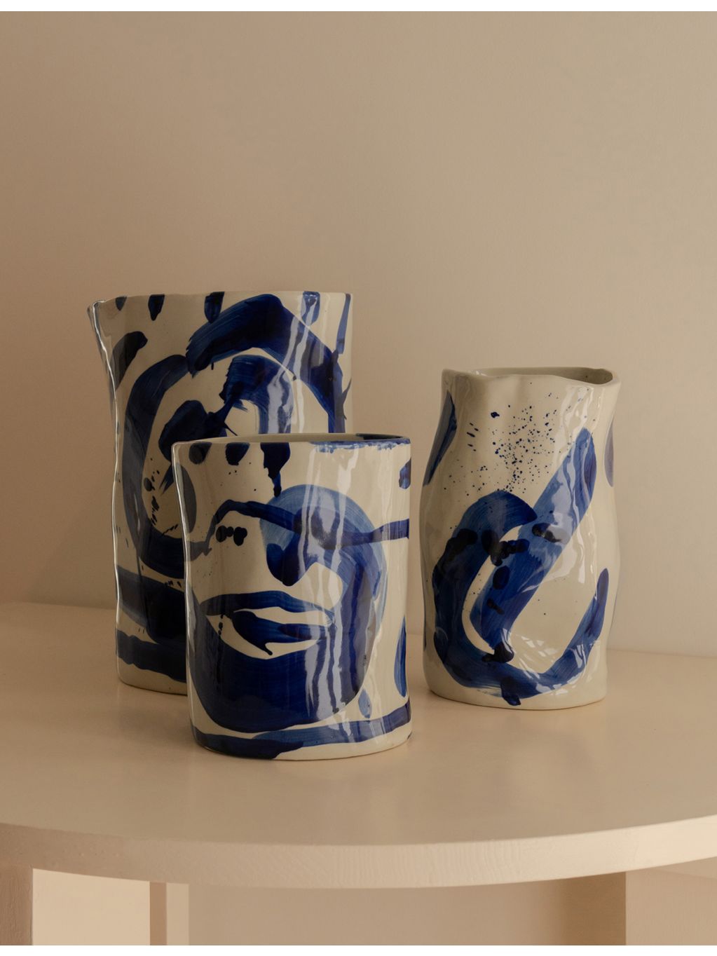 Marie Michielssen Sophia porcelain vase 29cm, imported from the UK