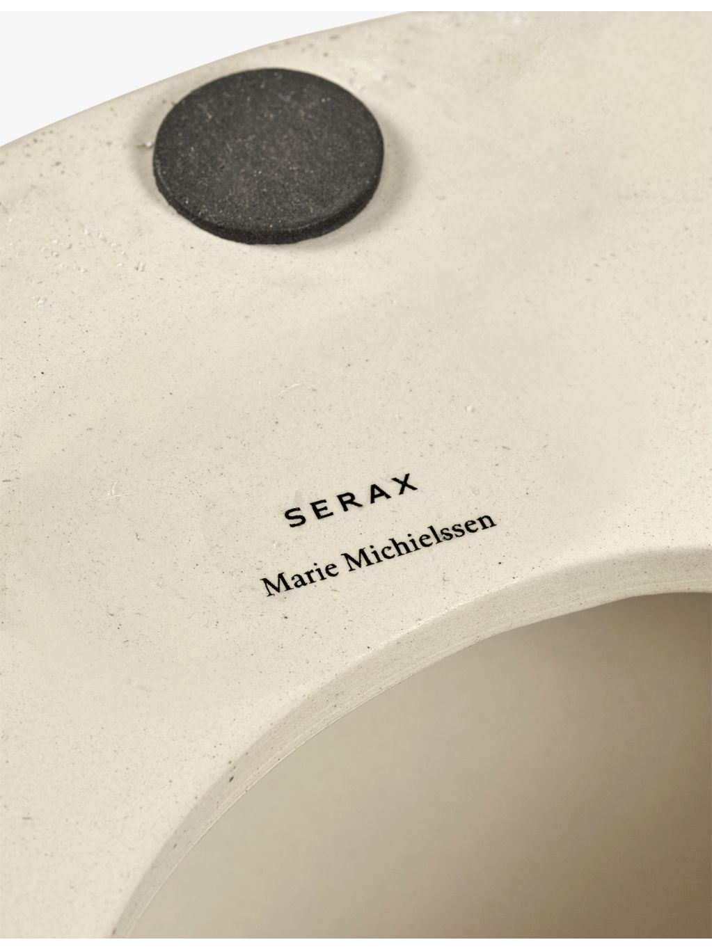 Serax ceramic side table stool 40x40x49cm - British product