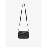 Aspinal of London Alice quilted leather cross-body bag, imported from the UK