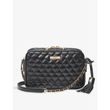 Aspinal of London Alice quilted leather cross-body bag, imported from the UK