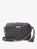 Aspinal of London Alice Quilted Leather Cross-Body Bag