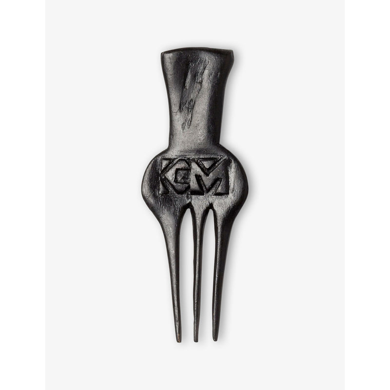 Charlotte Mensah Duafe afro pik comb hand-carved ebony, UK version
