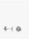 Piaget Rose diamond stud earrings 0.45ct, imported from the UK