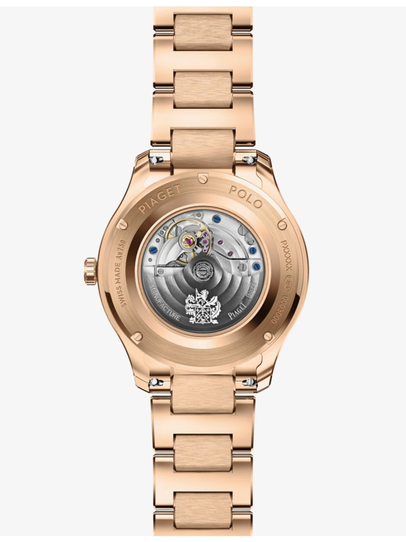Piaget rose-gold and diamond watch 36mm (British brand)