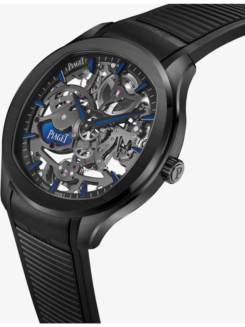 Piaget Polo Skeleton ceramic automatic watch 42mm (British brand)
