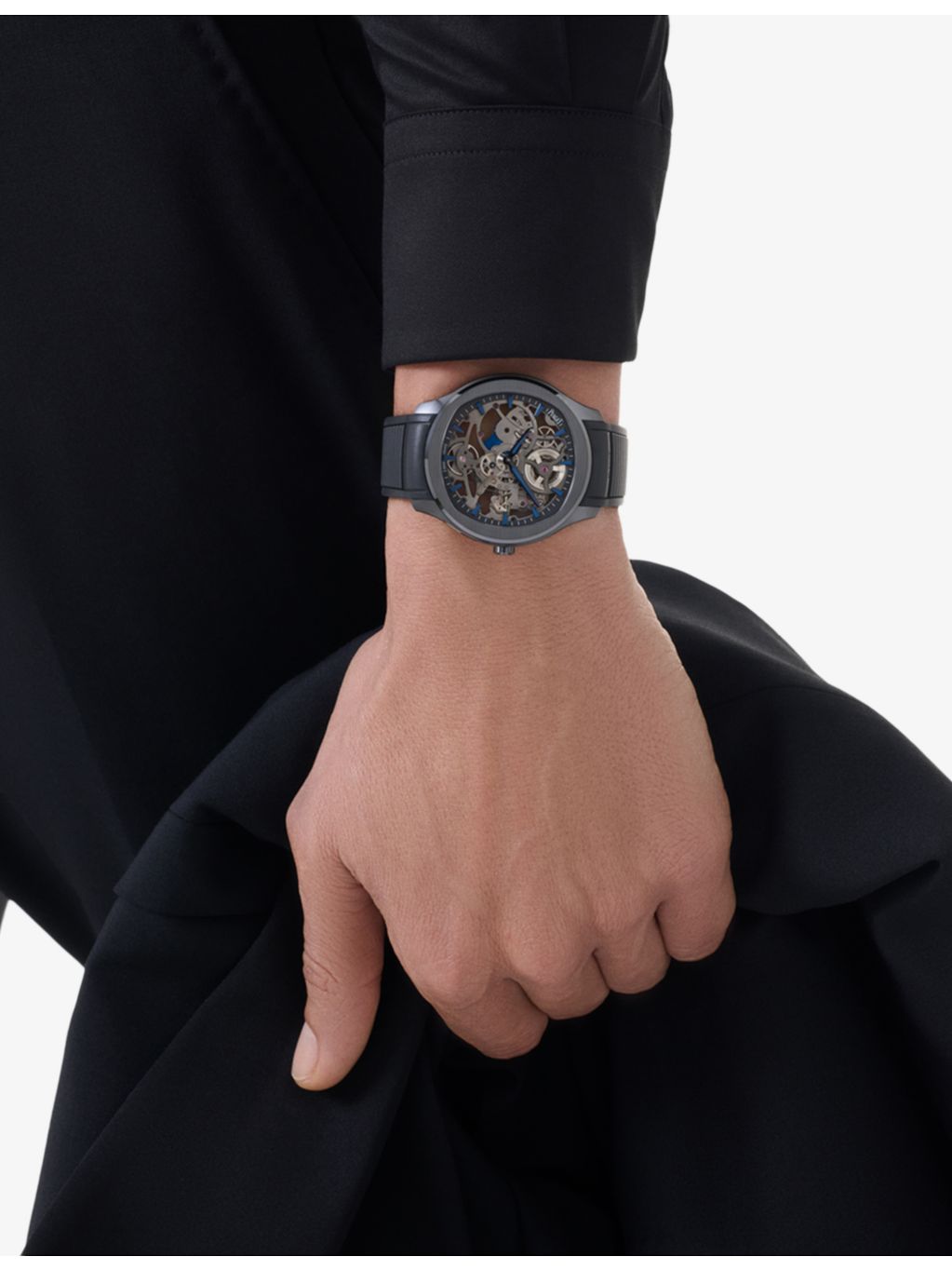 Piaget Polo Skeleton ceramic automatic watch 42mm (British brand)