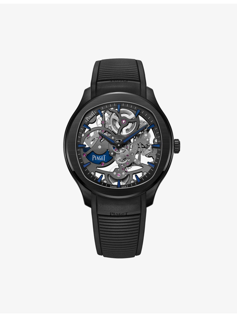 Piaget Polo Skeleton ceramic automatic watch 42mm (British brand)