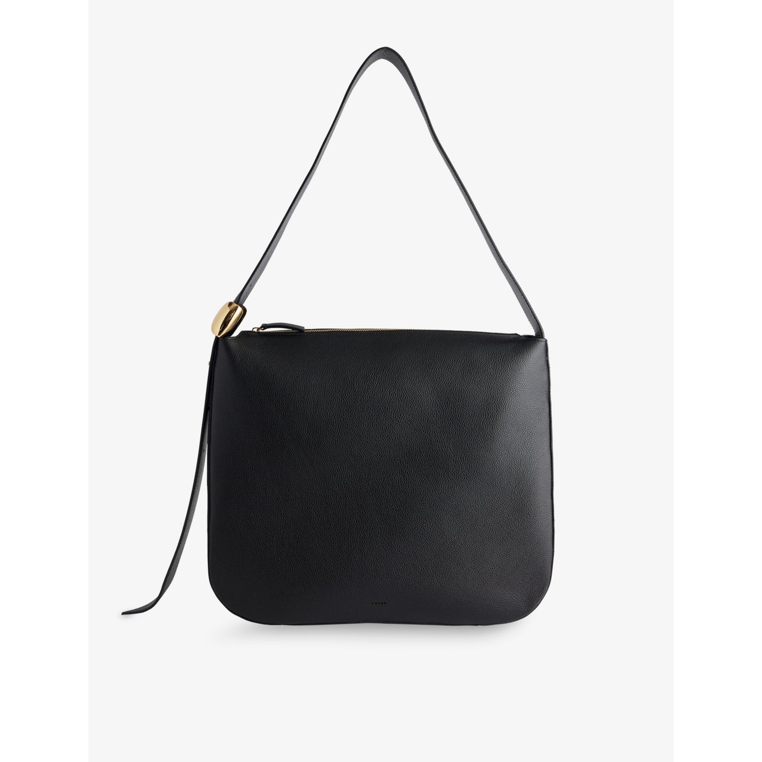 The Zambia Suede Tote Bag - BLACK