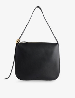 The Zambia Suede Tote Bag - BLACK