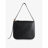 The Zambia Suede Tote Bag - BLACK