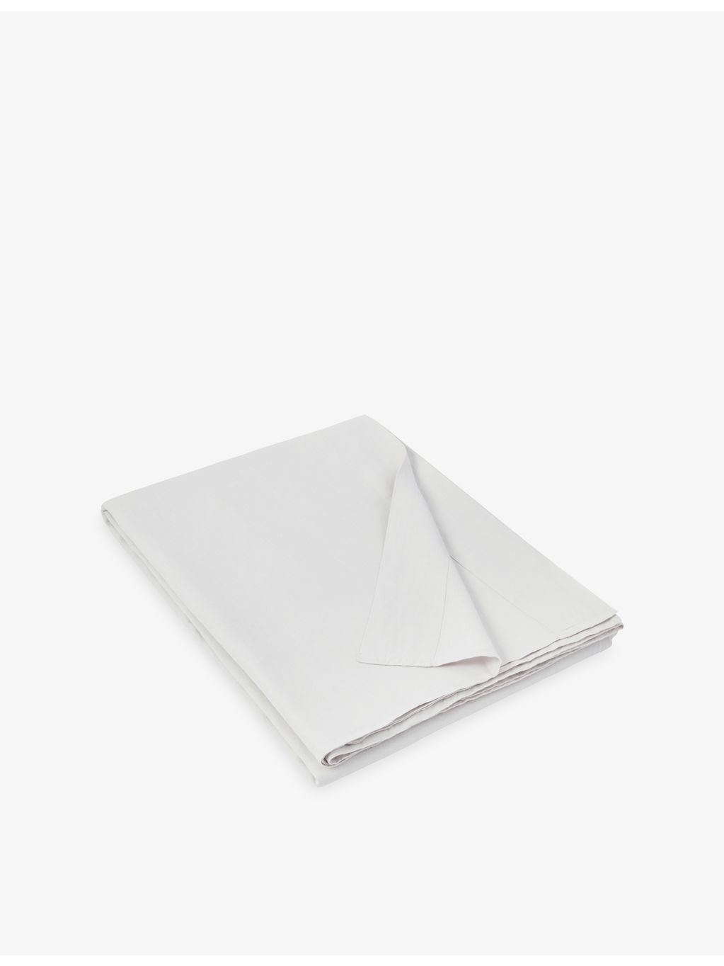 The White Company pure linen flat sheet (British brand)
