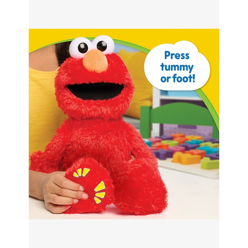Sesame Street Tickle Me Elmo interactive soft toy 37cm (British brand)