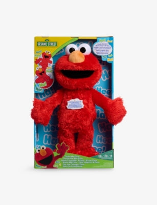Sesame Street Tickle Me Elmo interactive soft toy 37cm (British brand)