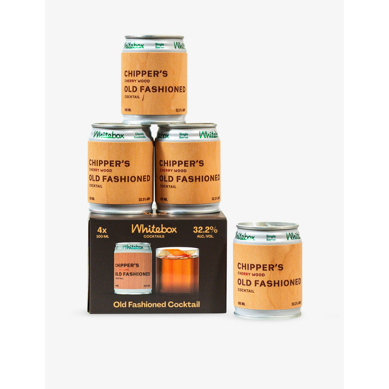 Chipper's Old Fashioned cocktail 4 x 100ml - British product