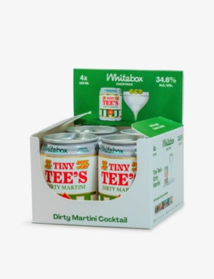 Tiny Tee's dirty martini 4 x 100ml - British product