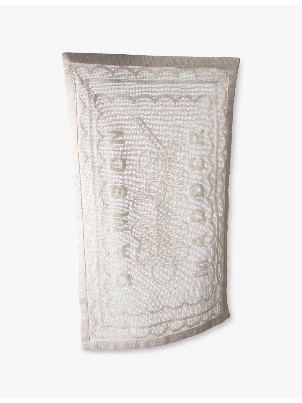 Nonna's House fish and tomato lace placemats, pack of two (British brand)