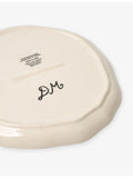 Damson Madder Harlequin Tomato ceramic plates set of two - British product
