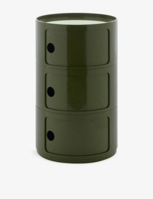 Kartell Componibili Big Three-Drawer Storage Unit 69.5cm x 42cm x 42cm