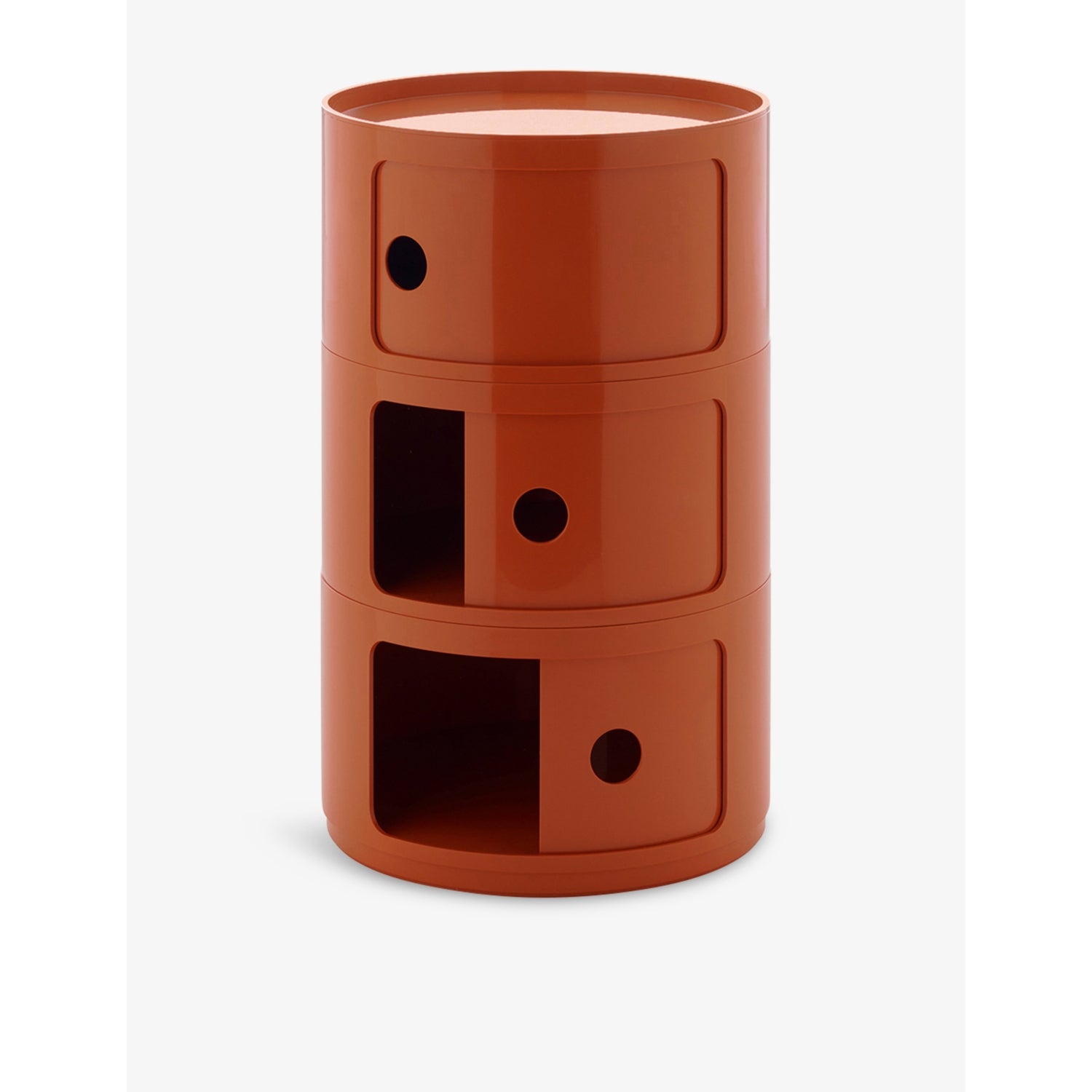 Kartell Componibili Big three-drawer ABS storage unit, imported from the UK