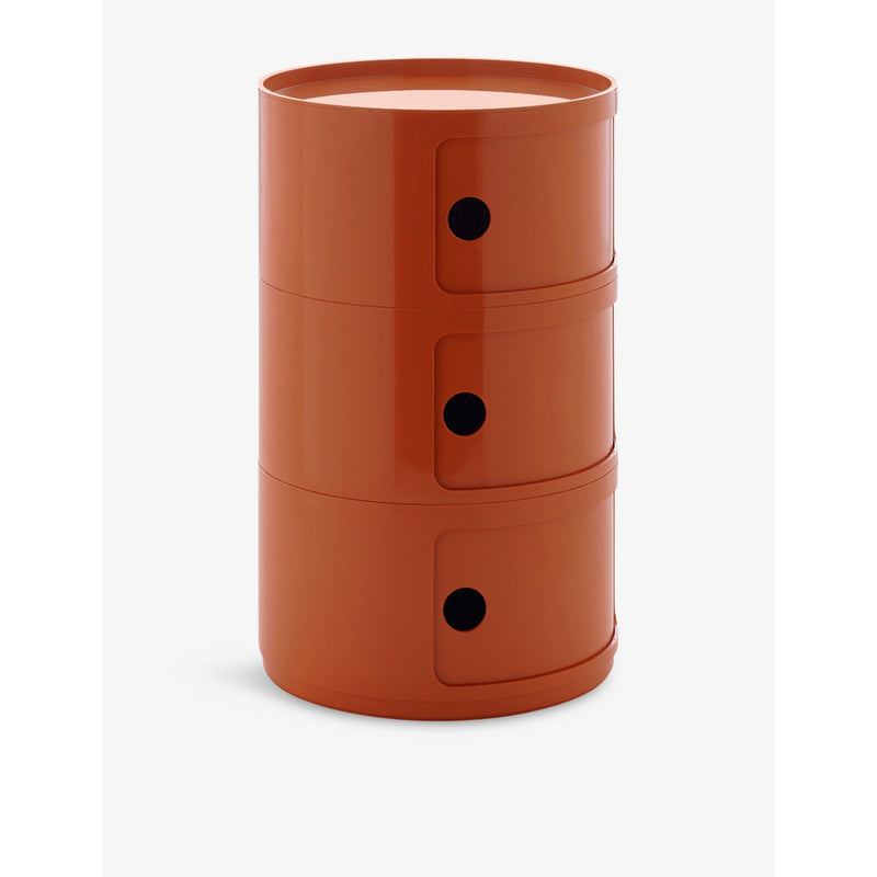 Kartell Componibili Big three-drawer ABS storage unit, imported from the UK