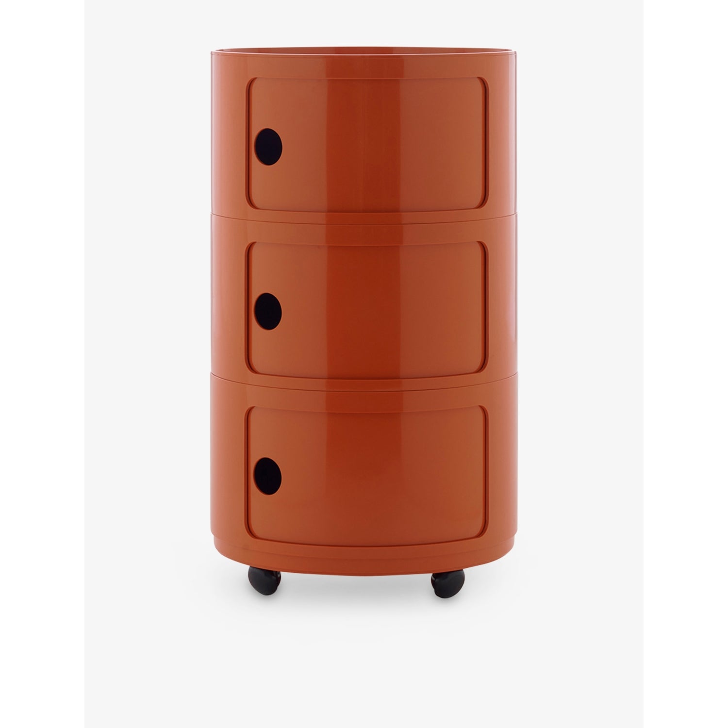 Kartell Componibili Big three-drawer ABS storage unit, imported from the UK