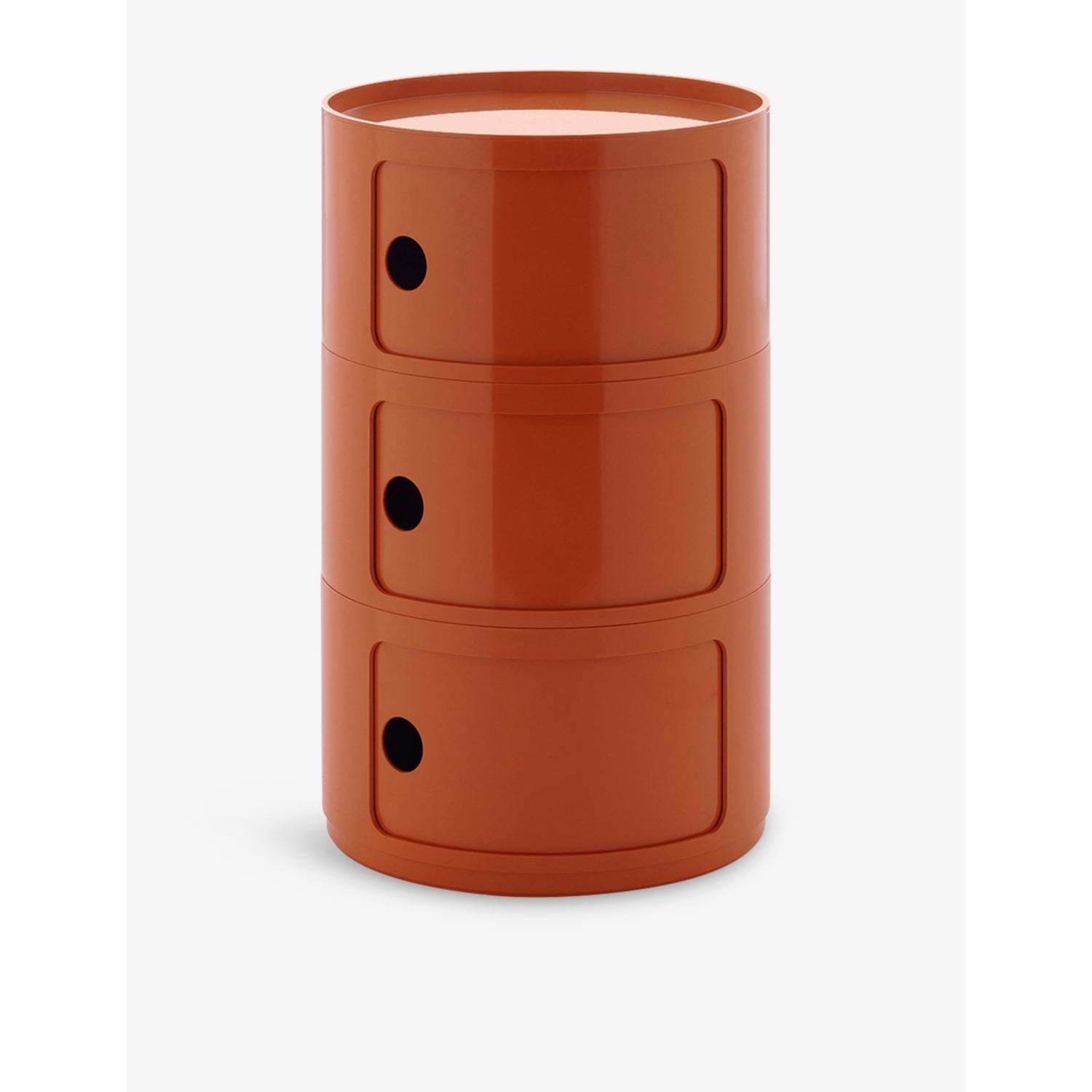Kartell Componibili Big three-drawer ABS storage unit, imported from the UK