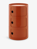 Kartell Componibili Big three-drawer ABS storage unit, imported from the UK