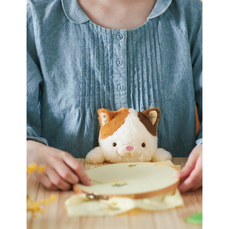 Posture Pals Calico Cat soft toy 22cm - British product