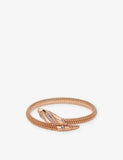 Bvlgari Serpenti Single-Coil 18ct Rose-Gold and 0.52ct Diamond Bracelet