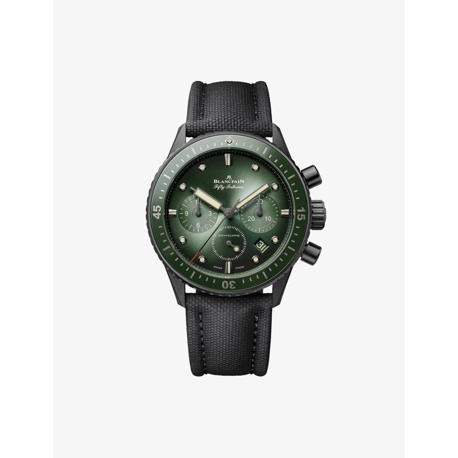 Blancpain Bathyscaphe Chronograph Ceramic Automatic Watch 43.6mm - British product