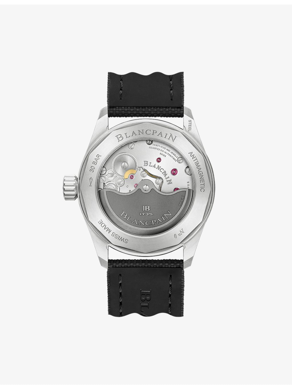 Blancpain Bathyscaphe steel automatic watch 43mm (British brand)