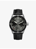 Blancpain Bathyscaphe steel automatic watch 43mm (British brand)