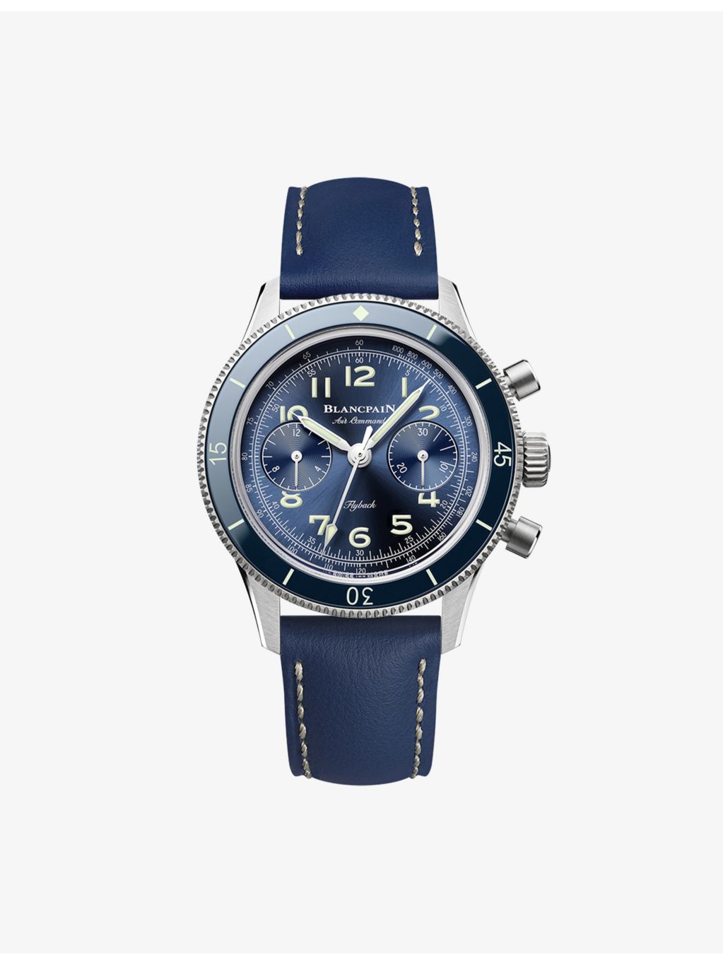 Blancpain Air Command titanium automatic chronograph watch 36mm - British product